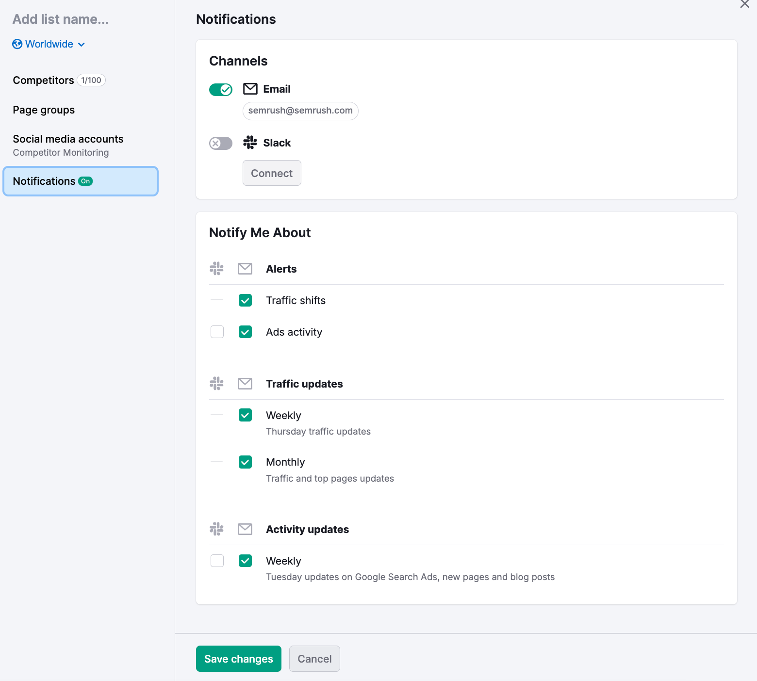 Competitor Monitoring (formerly EyeOn) image 6